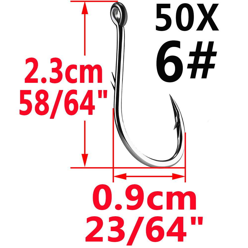 50 adet Iseama daire sazan göz - Fishing Hook Assortment incelemesi ve fiyatı
